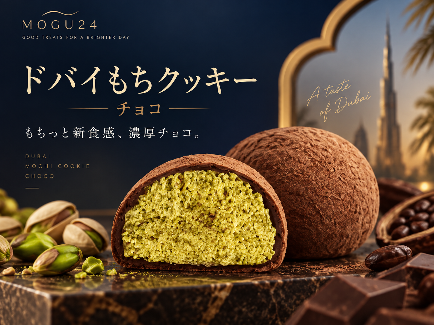 ドバイもちクッキー チョコ